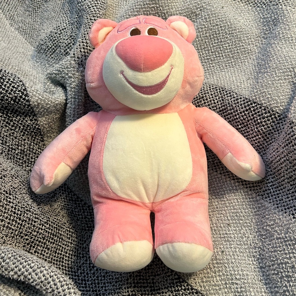 Miniso x Disney pastel pink lotso bear plush